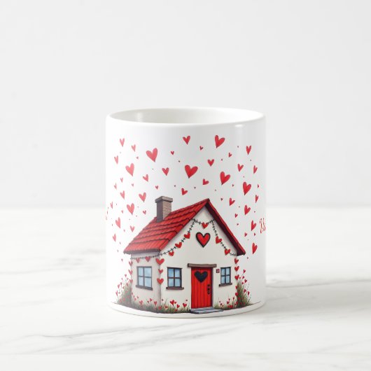 Mug avec le design de la Saint Valentin (Centre)