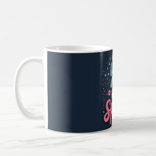 Mug avec le design de la Saint Valentin (Gauche)