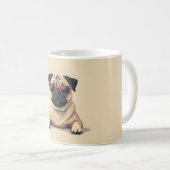 Mug avec le design de la Saint Valentin (Devant droit)