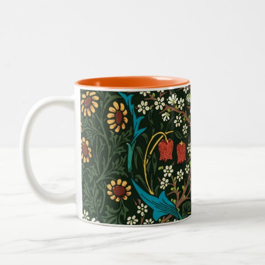 MUG AVEC LE DESIGN "TULIPS" DE WILLIAM MORRIS (Gauche)