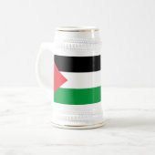 Mug avec le drapeau de la Palestine (Devant gauche)