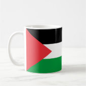 Mug avec le drapeau de la Palestine (Gauche)