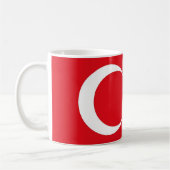 Mug avec le drapeau de la Turquie (Gauche)