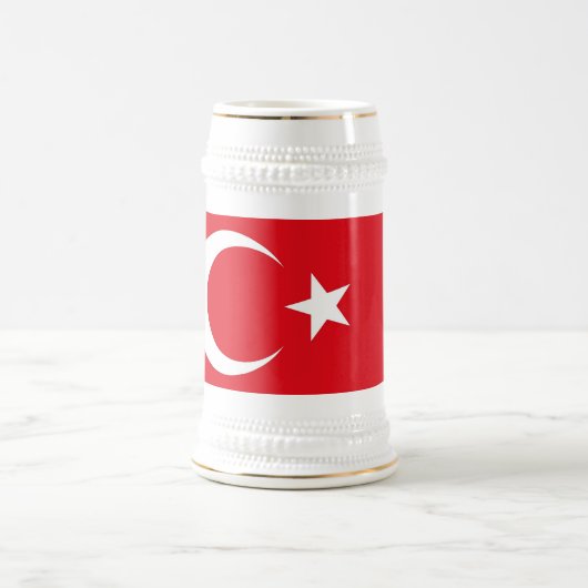 Mug avec le drapeau de la Turquie (Centre)