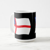 Mug avec le drapeau de l'Église épiscopale des Éta (Devant gauche)