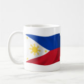 Mug avec le drapeau des Philippines (Gauche)