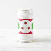 Mug avec le drapeau du Burundi (Centre)