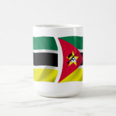 Mug avec le drapeau du Mozambique (Centre)
