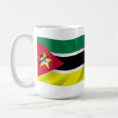 Mug avec le drapeau du Mozambique (Gauche)