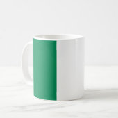 Mug avec le drapeau du Nigeria (Devant gauche)