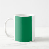 Mug avec le drapeau du Nigeria (Gauche)