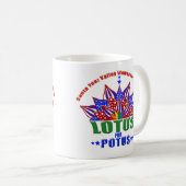 Mug avec le logo de SYV Lotus pour POTUS (Devant droit)