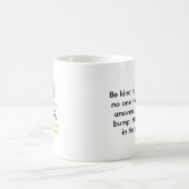 Mug avec le message - sois gentil avec toi-même (Centre)