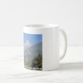 Mug avec le mont Fishtail (Devant droit)