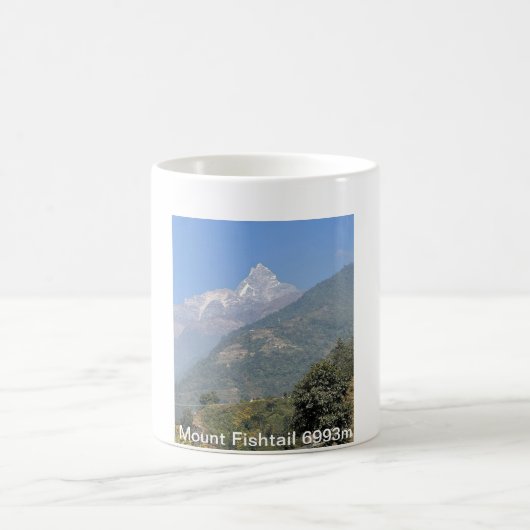 Mug avec le mont Fishtail (Centre)