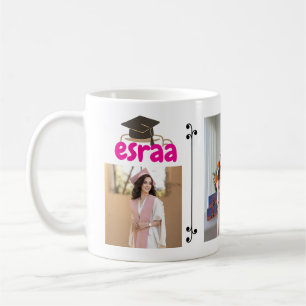 Mug avec le nom et la photo du diplômé   Personnal