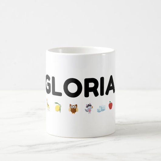 mug avec le nom Gloria (Centre)