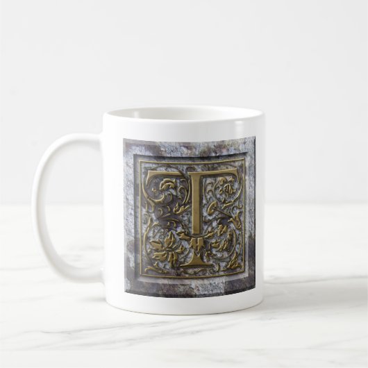 Mug avec le "T" initial (Gauche)