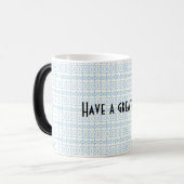 Mug avec le texte "Bonne journée" (Devant gauche)