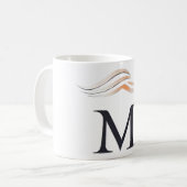Mug avec lettre de logo "M" (Devant gauche)