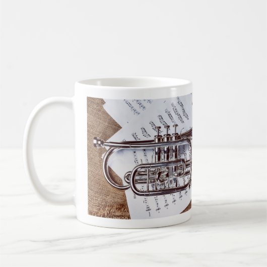 Mug avec l'image d'un cornet (Gauche)