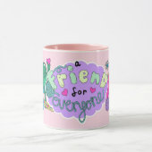 Mug avec logo "Amis pour tous" (Centre)