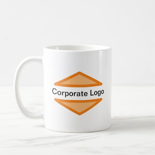 Mug avec logo d'entreprise (Gauche)