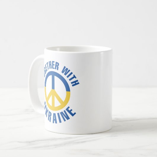 Mug Avec L'Ukraine (Devant gauche)