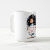 Mug avec message adorable pour la fête des mères (Devant gauche)