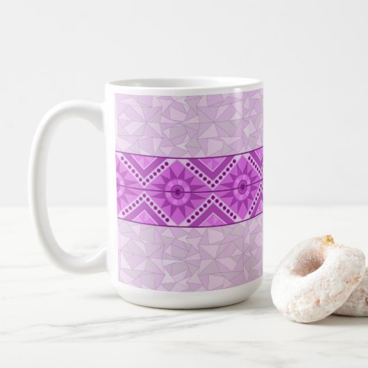 MUG AVEC MIX ART VIOLET COOL (Avec donut)