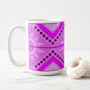 MUG AVEC MIX ART VIOLET COOL