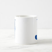 Mug avec Monogramme Floral J (Centre)