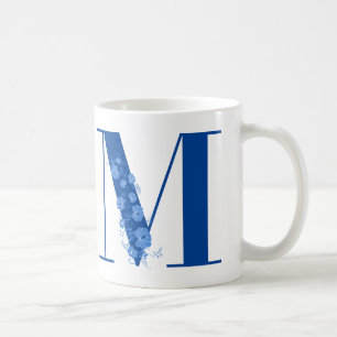 Mug Avec Monogramme Floral M