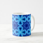 Mug avec motif bleu (Devant droit)