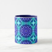 Mug avec motif bleu (Centre)