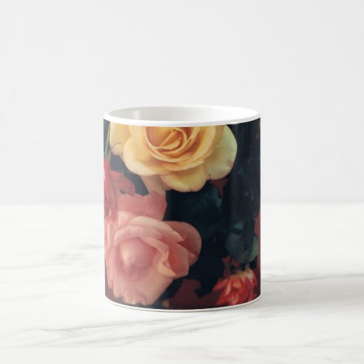 Mug avec Motif Rose géant (Centre)