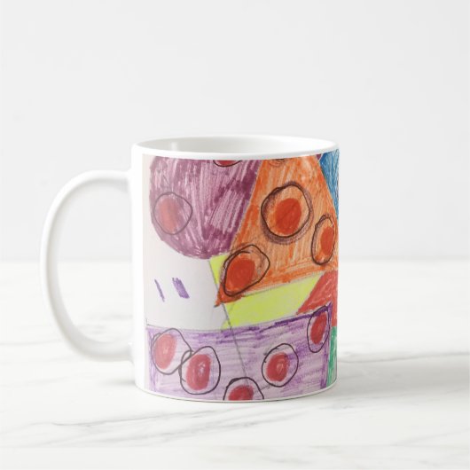 mug avec motif symétrique (Gauche)