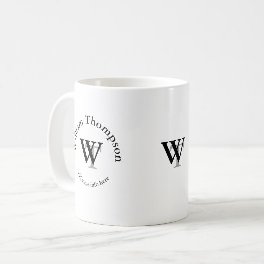 mug avec nom (Devant gauche)