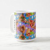 Mug Avec nom Funny pizza tranches (Devant gauche)