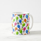 Mug Avec nom / Smash & Smile Padel (Devant droit)