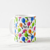 Mug Avec nom / Smash & Smile Padel (Devant gauche)