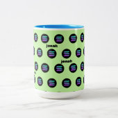 mug avec nom solana crypto trader café Mug (Centre)