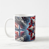Mug avec Norvège Couleurs Design (Gauche)