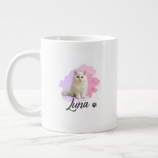 Mug avec œuvre d'art de chat mignon – Cadeau pour