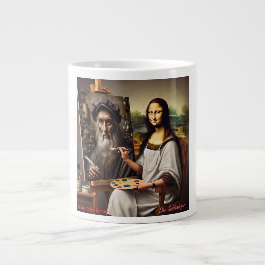Mug avec paire de paon sur le toit (Devant)