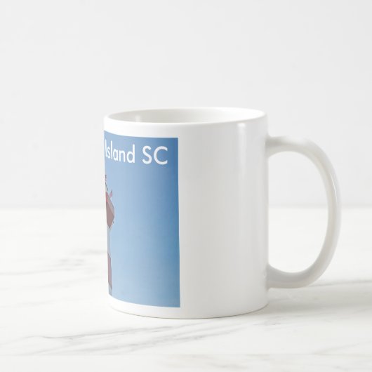 Mug avec photo de Lighthouse Hilton Head SC (Droite)