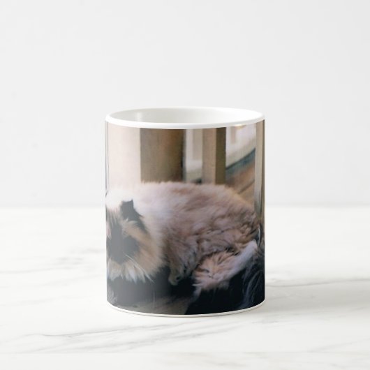 Mug avec photo d'un chat de l'Himalaya (Centre)