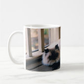 Mug avec photo d'un chat de l'Himalaya (Gauche)