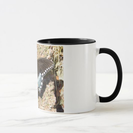 Mug avec photo originale d'un beau papillon (Droite)
