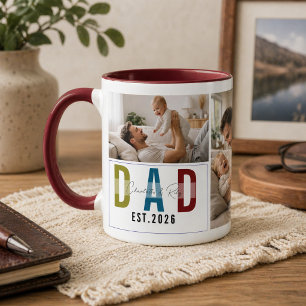 Mug avec photo personnalisée – Notre premier jour 